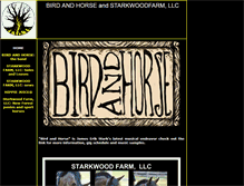 Tablet Screenshot of birdandhorse.net
